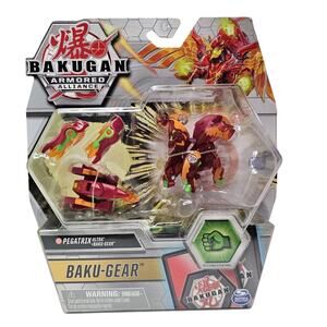 Bakugan Ultra, Pegatrix with Transforming Baku-Gear 3" Collectible Figure NWT